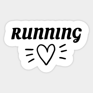 Running Sticker